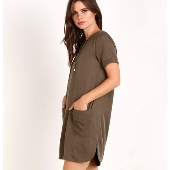 Lovers + Friends Waterfront Dress in Moss … - Picture 3 of 11